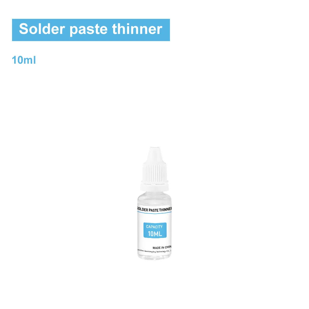Solder paste thinner The paste becomes dry