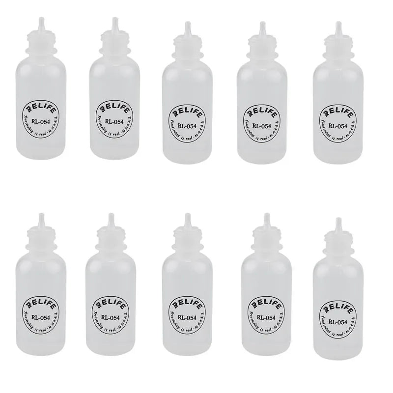 RELIFE TB2 Empty Solvent Bottle for Mobile Phone PCB Cleaning Pot Tool Anti-corrosion Empty Alcohol Bottle Distributor