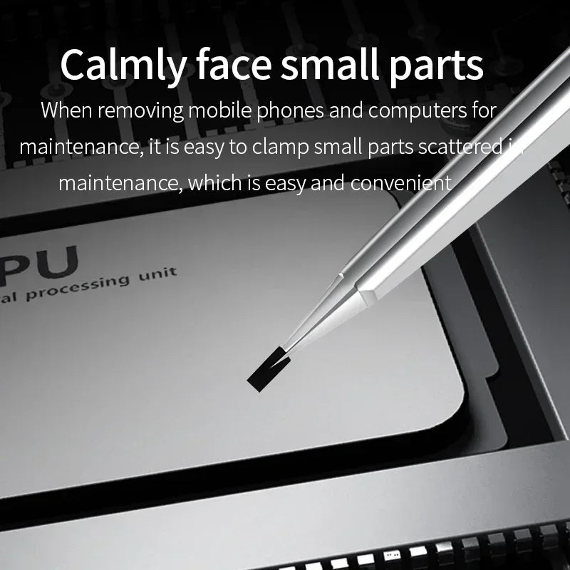 MaAnt SS-A/A1/J Tweezers Multifunction sturdy Non Magnetic Stainless Steel Aviation Material For SMD PCB Phone Repair Tools