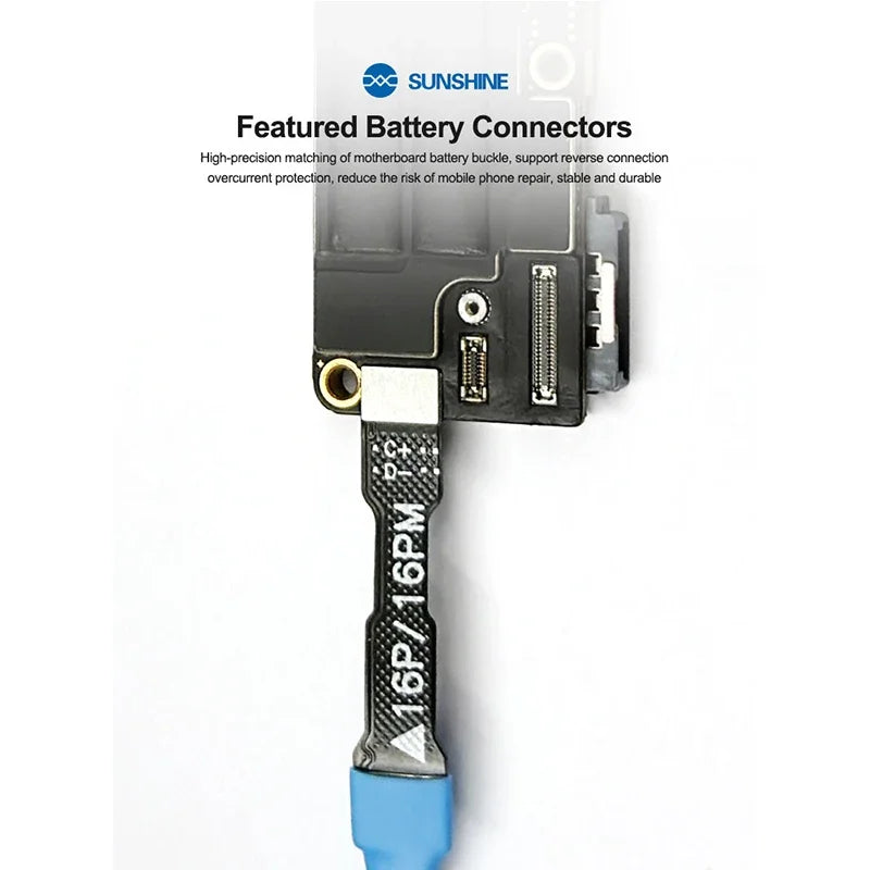 SUNSHINE SS-905 SE IP Mobile Phone Series Power Cable Support Phone 6G-16PM Flexible FPC Cable Phone Repair Power Test Cable