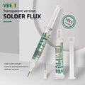 10cc Solder Flux Halogen Free Transparent Paste Needle Tube Type Flux for CPU Maintenance / Chip Desoldering / BGA Tin Plating