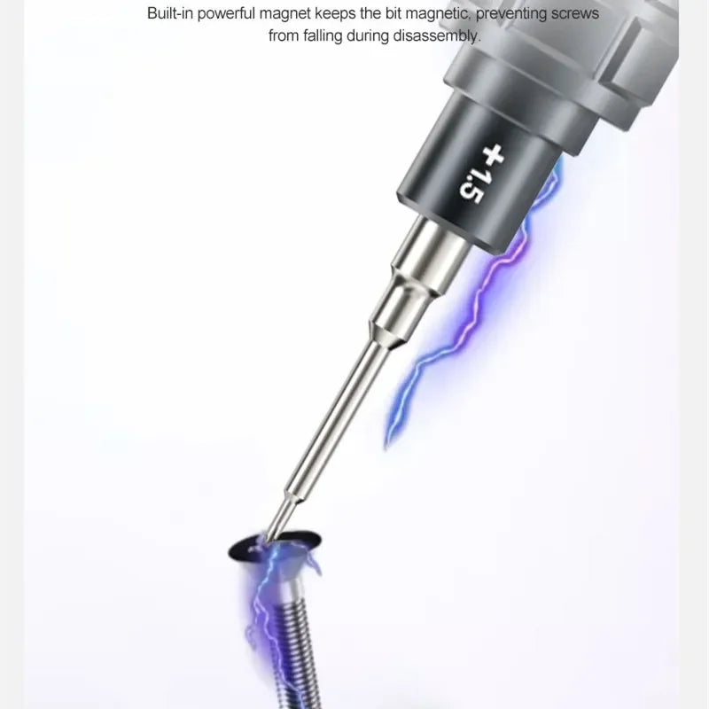 RELIFE RL-730A Universal Disassembly Screwdriver Set for Phone Strong Magnetic Suction Extra Hard S2 Steel Bit Repair Tools