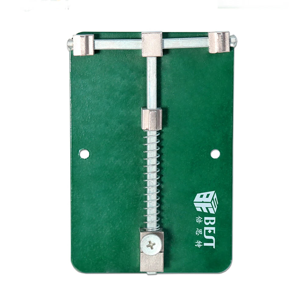 Universal PCB Holder Jig Fixture Clamp Green Painted Stainless Steel Base Plate Motherboard PCB Circuit Board Holder