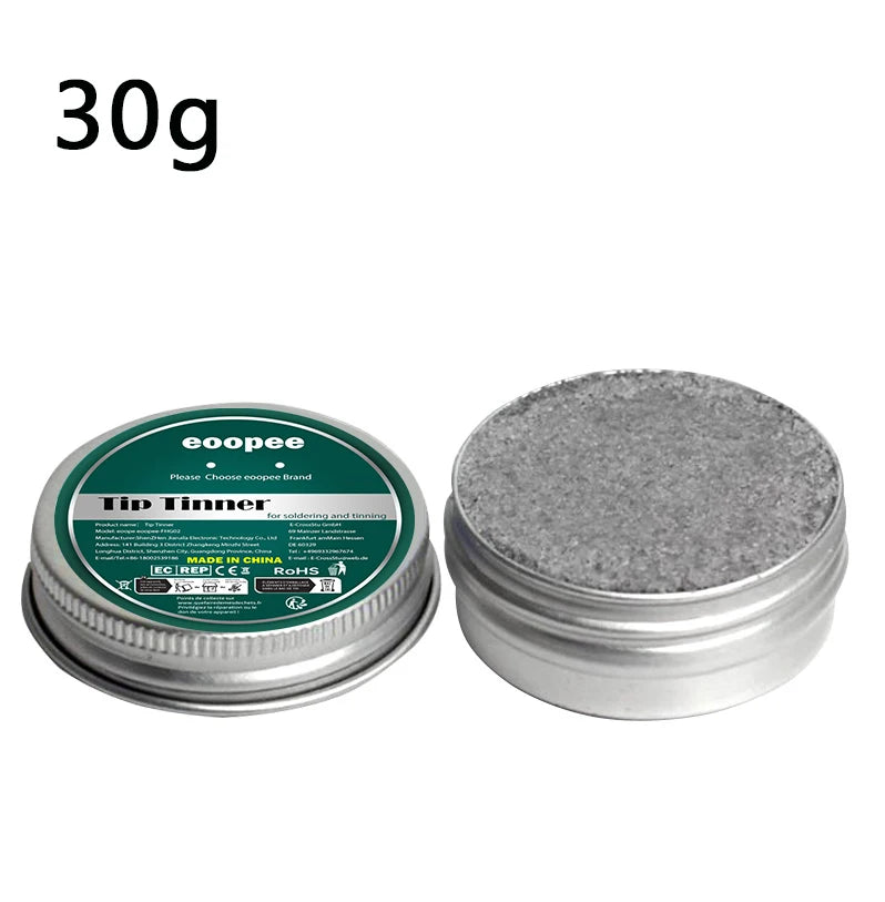 1/2pcs Soldering Iron Tip Refresher Solder Oxidation Cleaning Paste Refresher High Efficiency Fast Soldering Tip Repair Cream