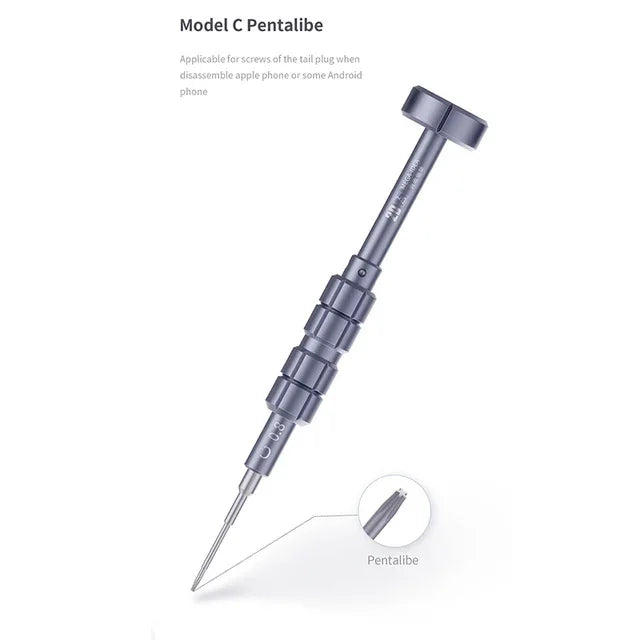 QIANLI 2D Precision Multi Type Screw Bit Screwdriver for Cell Phone Repair Mobile Phone LCD Screen Openning Hand Tools