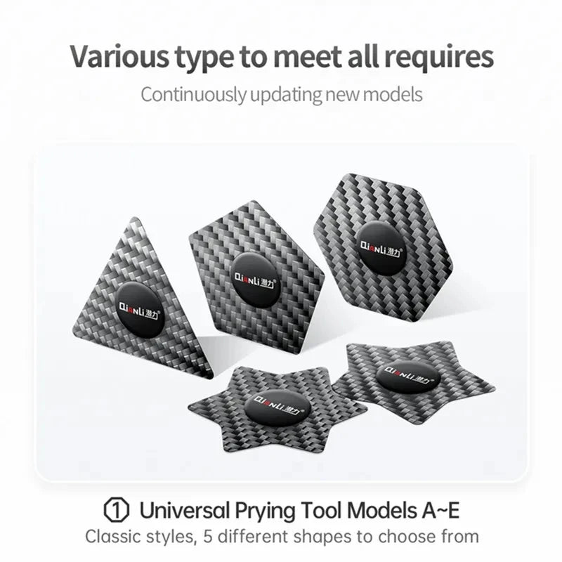 Qianli Carbon Fiber Prying Tool For Mobile Phone LCD Screen Opening Pry Card Tools Ultra Thin Repair Electronics Disassemble