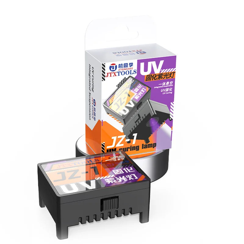 UV Curing Lamp Wireless Type-C Rechargeable for Screen Repair UV Adhesive Fast Drying Phone Screen Glue Curing Tool