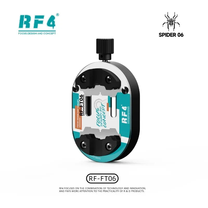 RF4 RF-FT06 Universal PCB Holder Mainboard Soldering Fixture for Cell Phone Tablet IC Chips Desoldering Fixed Repair Clamp Tool