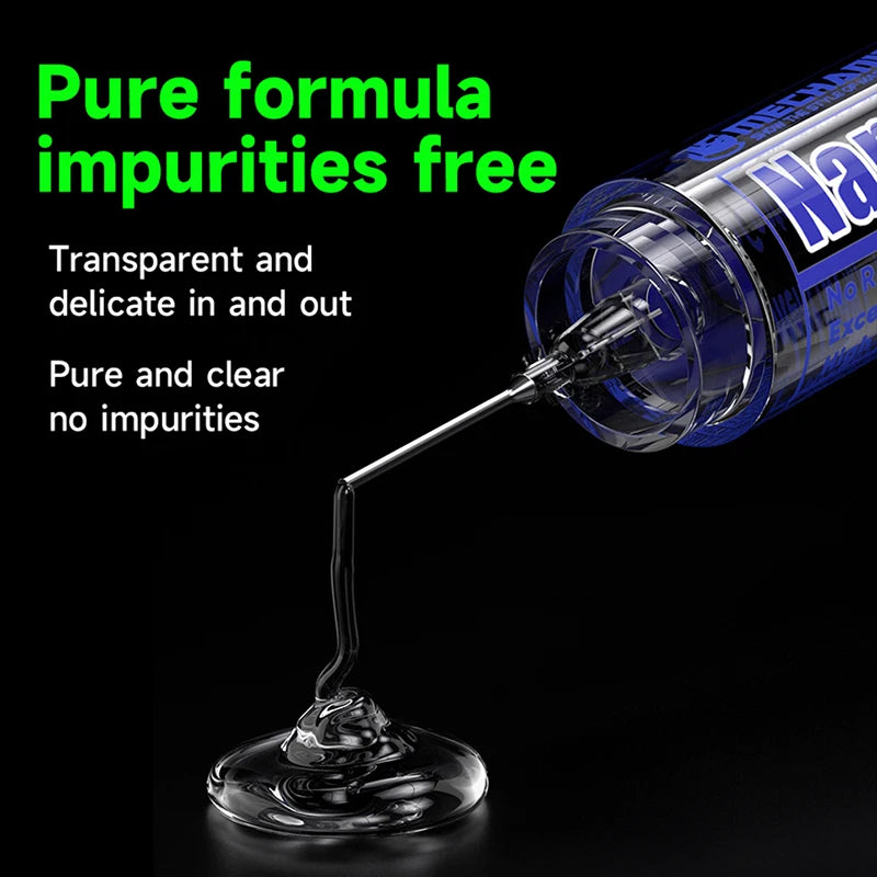 MECHANIC M35 Lead-Free Syringe Solder Flux Paste Transparent Soldering Grease for Mobile Phone Motherboard Repair Welding Tools