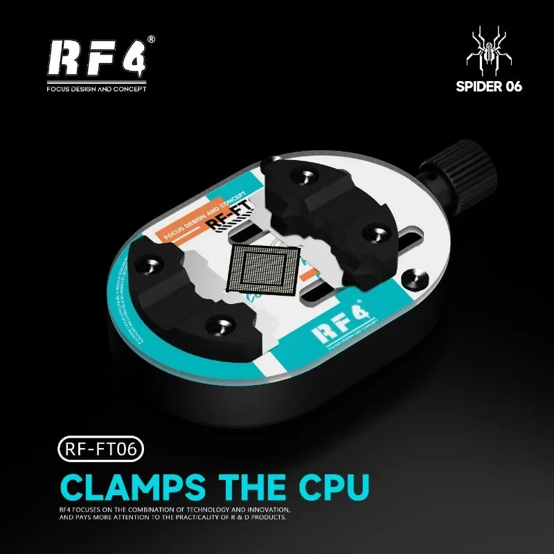 RF4 RF-FT06 Universal PCB Holder Mainboard Soldering Fixture for Cell Phone Tablet IC Chips Desoldering Fixed Repair Clamp Tool