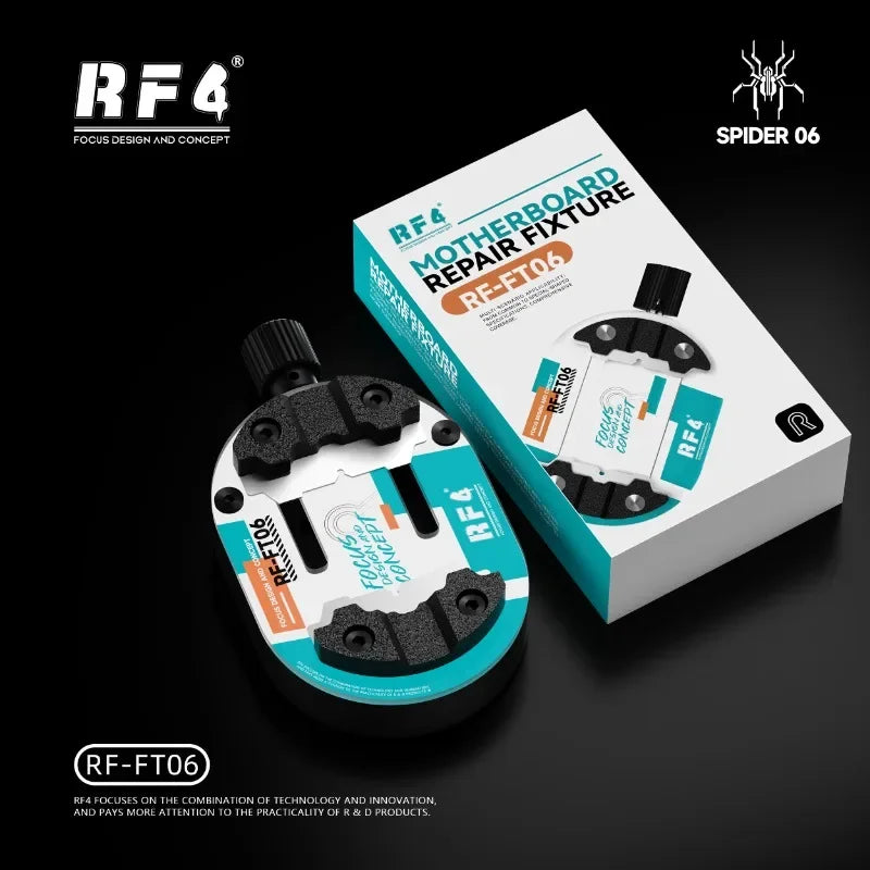 RF4 RF-FT06 Universal PCB Holder Mainboard Soldering Fixture for Cell Phone Tablet IC Chips Desoldering Fixed Repair Clamp Tool