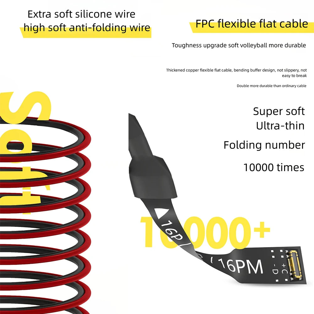OSS W125 Power Boot Cable Suitable 5A Current for iPhone 7-16Pro Motherboard Repair Power Supply Boot Cable