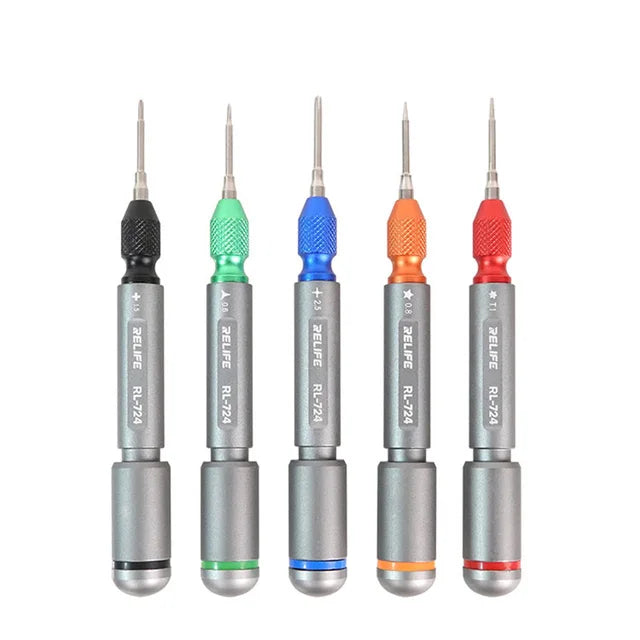 RELIFE RL-724 Screwdriver For Repair Mobile Cell Phone High Precision Torque Screwdriver Set Mini Screwdrivers Disassembly Tool