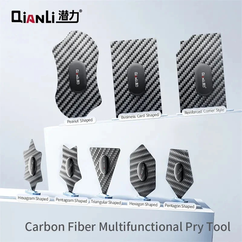 Qianli Carbon Fiber Prying Tool For Mobile Phone LCD Screen Opening Pry Card Tools Ultra Thin Repair Electronics Disassemble